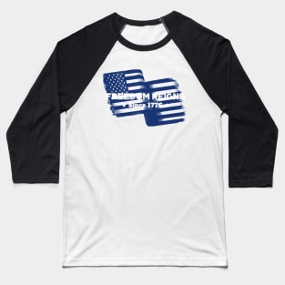 Freedom Reigns Baseball T-Shirt